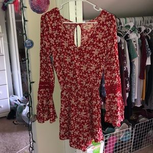 Red hollister jumper